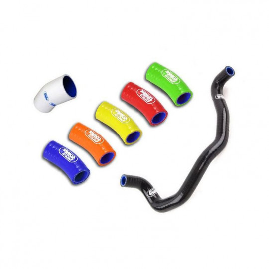 Durites de radiateur silicone Racing Samco Sport - Yamaha MT09 - ABS - SP - TRACER - GT - XSR 900 17-20 (Noir)