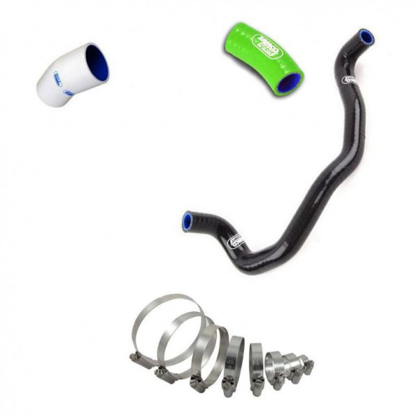 Durite de radiateur silicone Samco Z 900 17-21 - Durites noires 