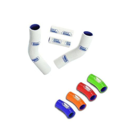 Durites de radiateur silicone Racing Samco Sport - Kawasaki ZX10R et ABS 11-15 (Bleu)