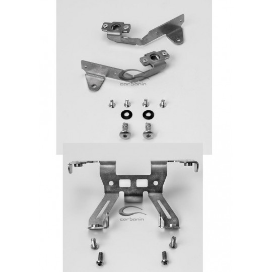 Carénage Avio fibre Carbonin BMW S1000 RR 2019-2020 - Supports de coque arrière pour base d'origine