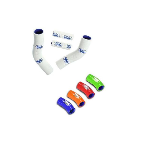 Durites de radiateur silicone Racing Samco Sport - Suzuki GSXR 600 04-05 (Bleu)