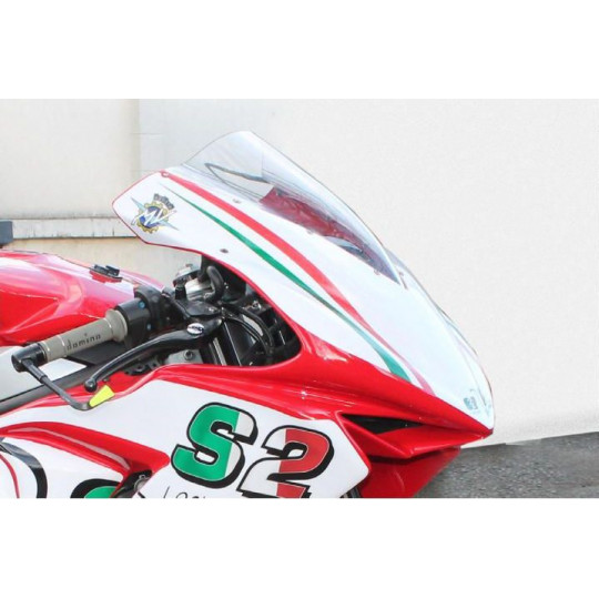 Bulle spéciale double courbures S2 Concept  MV Agusta F3 675-800 2012-2019