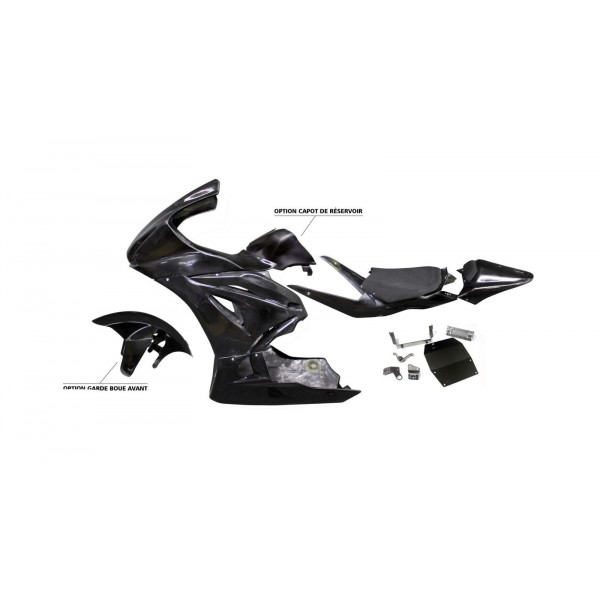 Pack carénage poly piste S2 Concept - Suzuki GSXR 1000 17-21