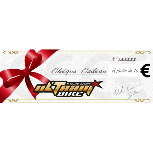 Chèque cadeau à offrir 30 euros