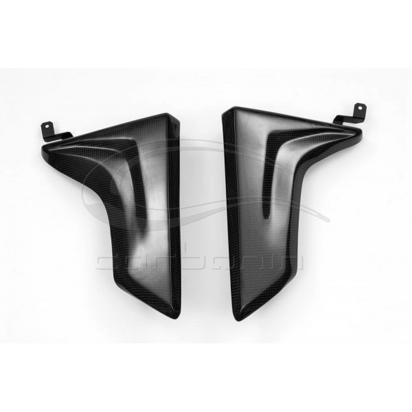 Protections radiateur latérales carbone Carbonin Yamaha MT-09 13-21