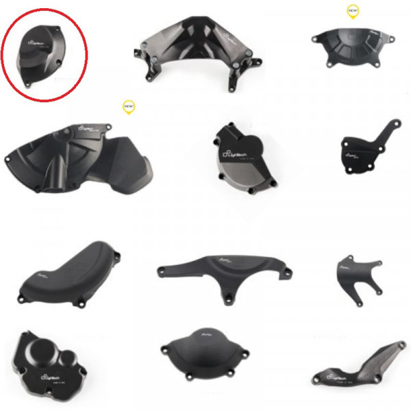 Protection moteur Lightech en alu taillé masse - Aprilia RSV4R-Factory-APRC 09-18 - Alternateur