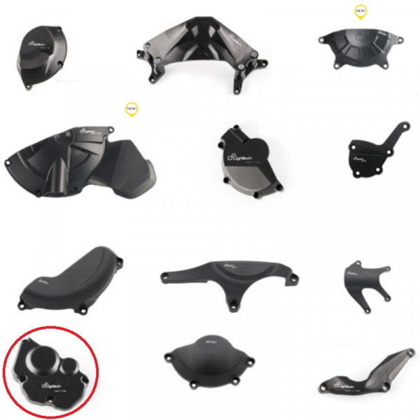 Protection moteur Lightech en alu taillé masse - Kawasaki ZX10R 11-19 Allumage