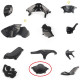 Protection moteur Lightech en alu taillé masse - Kawasaki ZX10R 11-19 Alternateur