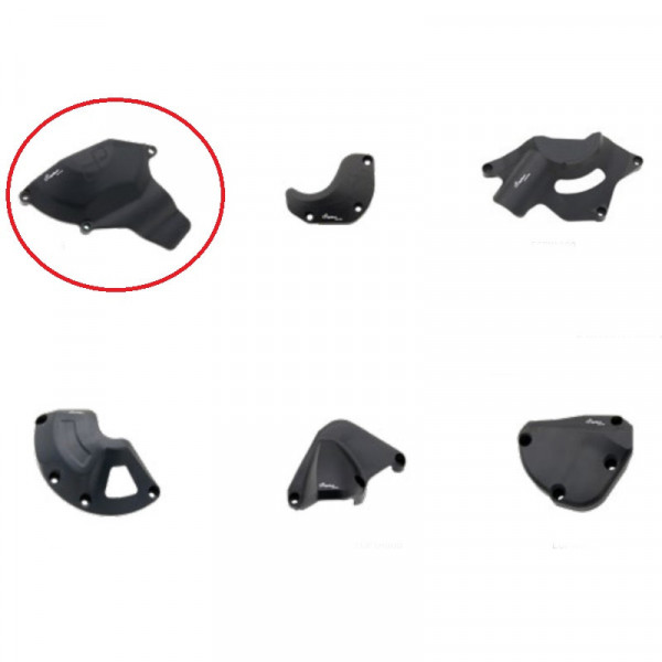 Protection moteur Lightech en alu taillé masse - Suzuki GSXR 1000 09-16 Alternateur
