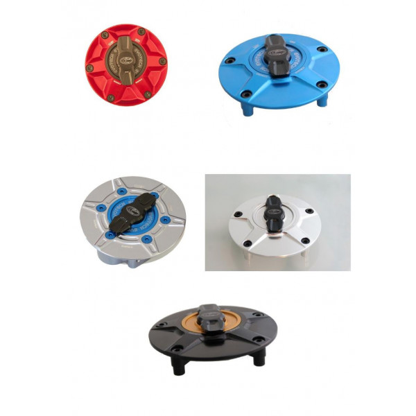 Bouchon de réservoir Evotech 1/5 de tour - Ducati 848-1098-1198 07-12