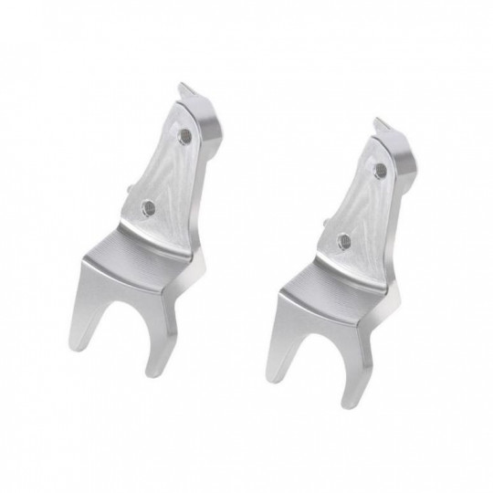 Fourchette pour tendeur de chaine Lightech - Kawasaki ZX10R 16-20 Argent