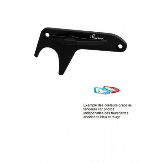Fourchettes Lightech type endurance pour béquille à rouleaux - Yamaha R1 15-21 Rouge