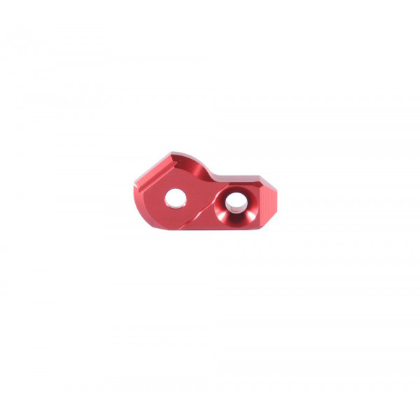 Pièce de rechange commandes reculées Lightech - Support repose pied côté frein - rouge - FTR507