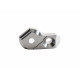 Pièce de rechange commandes reculées Lightech - Support repose pied côté frein - argent - FTR507