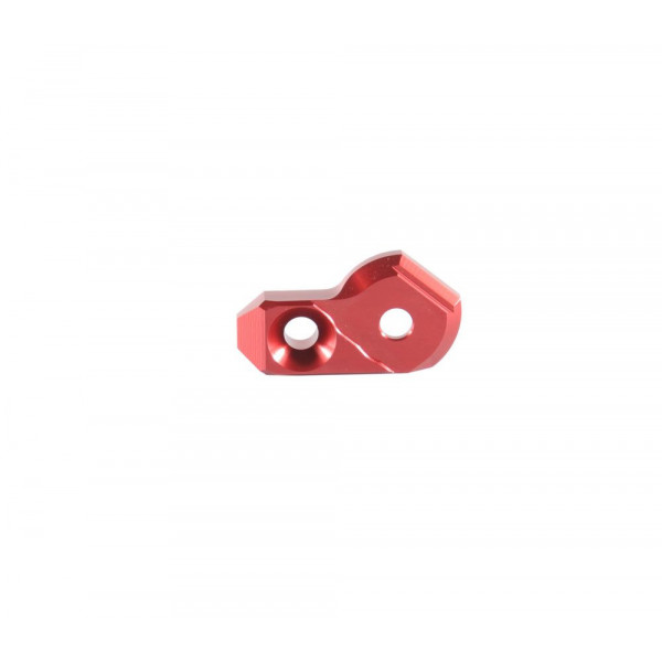 Pièce de rechange commandes reculées Lightech - Support repose pied côté vitesse - rouge - FTR508