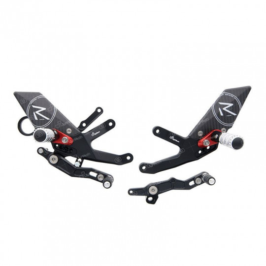 Commandes reculées R Version Lightech - BMW S1000 RR - HP4 15-18 Vitesses standards et inversées