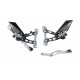Commandes reculées Lightech - BMW S1000 RR - HP4 - 19-20 standards et inversées, reposes pieds fixes - 