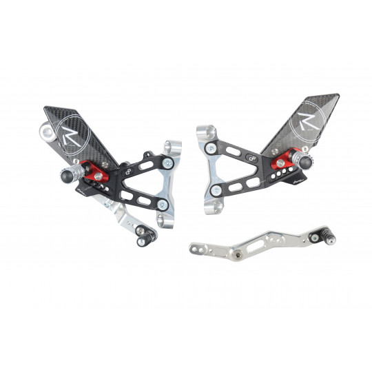 Commandes reculées R Version Lightech - BMW S1000 RR 19-20 Vitesses standards et inversées