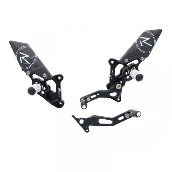 Commandes reculées R Version Lightech - Ducati 848 - 1098 - 1198 07-12 Vitesses standards et inversées