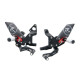Commandes reculées R Version Lightech - Ducati 899 - 959 - 1199 - 1299 PANIGALE 12-17 Vitesses standards