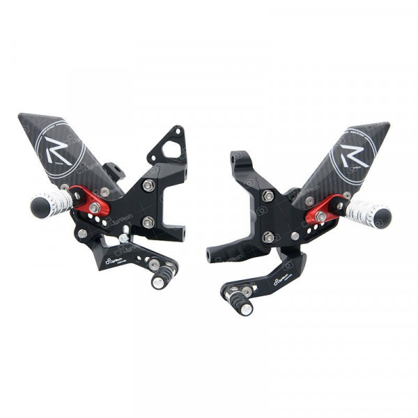 Commandes reculées R Version Lightech - Ducati 899 - 959 - 1199 - 1299 PANIGALE 12-17 Vitesses inversées