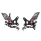 Commandes reculées R Version Lightech - Kawasaki ZX10R 11-15 Vitesses standards et inversées