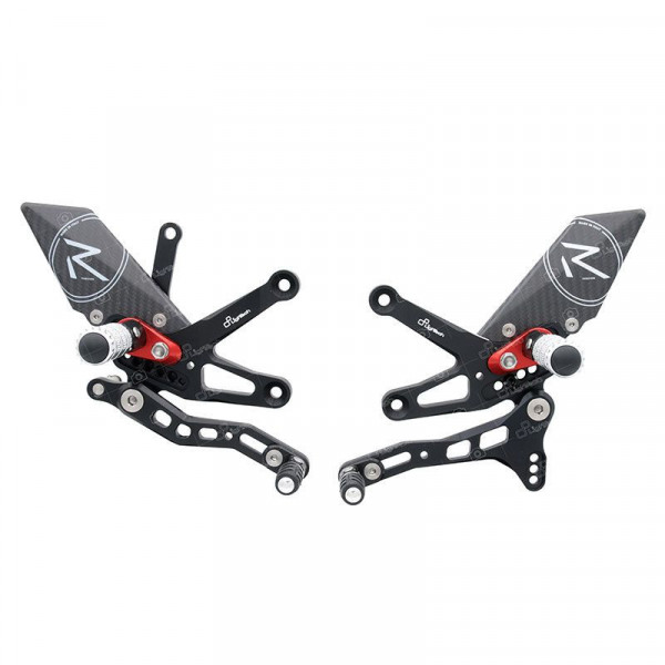 Commandes reculées R Version Lightech - Kawasaki ZX10R ABS 16-18 Vitesses standards