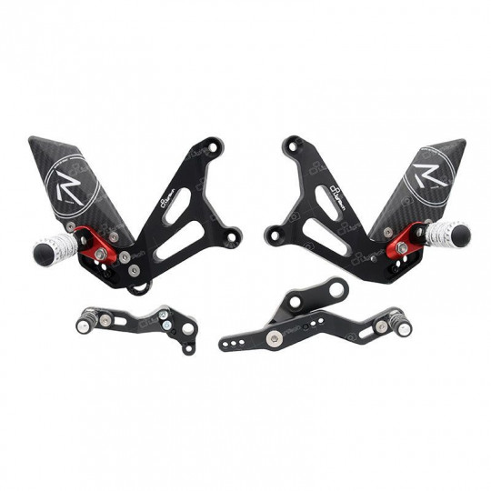 Commandes reculées R Version Lightech - MV Agusta B3 675-800 11-15 Vitesses standards et inversées
