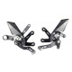 Commandes reculées Lightech Suzuki GSXS 1000 15-18 Repose pied repliable