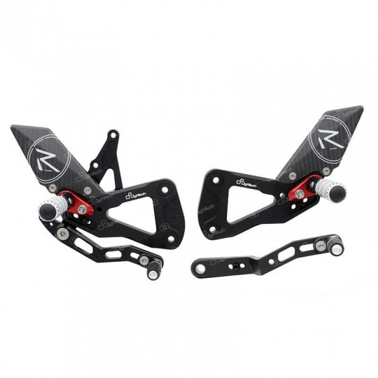 Commandes reculées R Version Lightech - Suzuki GSXR 1000 17-18 Vitesses standards et inversées