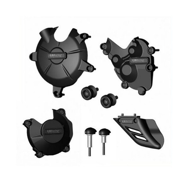 Protections Kit complet GB Racing Kawasaki ZX6R et ZX6R 636 13-20