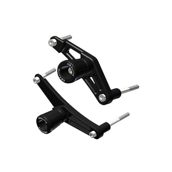 Protection de cadre GB Racing Triumph Street Triple 765 17-22 Gros tampons conique