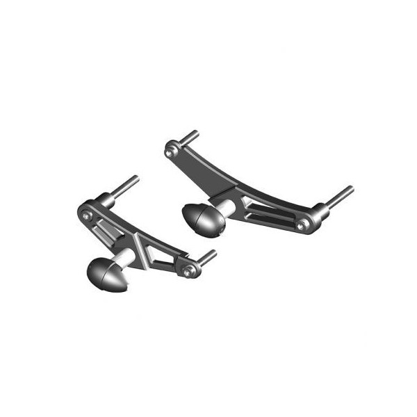 Protections de cadre GB Racing Triumph Daytona et Street Triple 675 et R 06-12