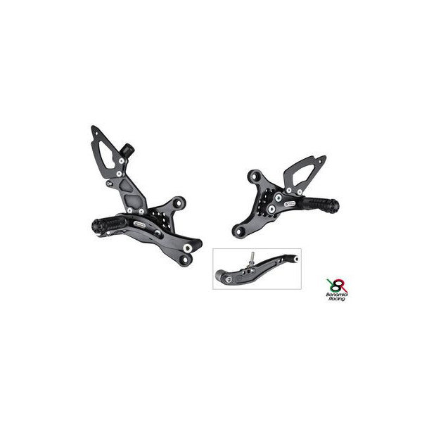 Commandes reculées Bonamici Honda CBR1000RR 08-16 vitesses standards