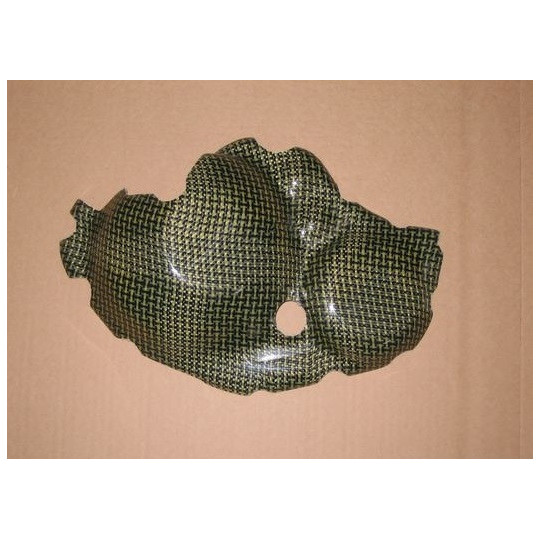 Protection carter embrayage allumage carbone kevlar Access Composites Honda CBR 1000 2008-2016