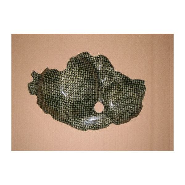Protection carter embrayage allumage carbone kevlar Access Composites Honda CBR 1000 2008-2016
