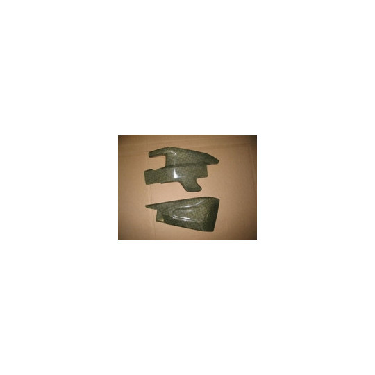 Bras oscillant et protège couronne carbone kevlar Access Composites Honda CBR 600 2005-2006 