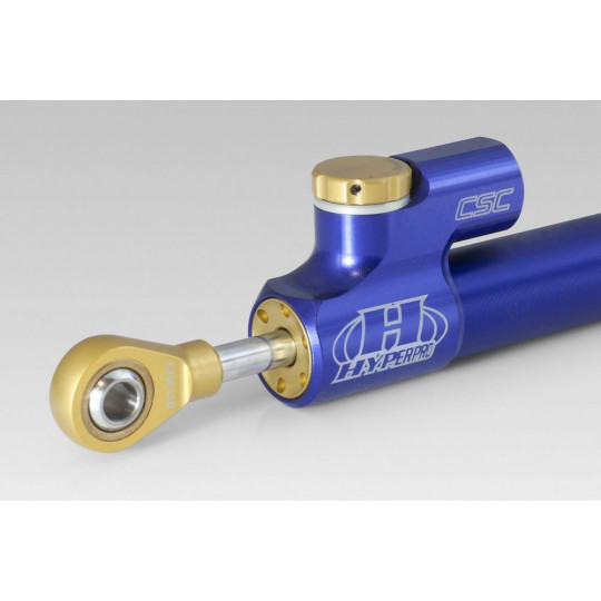 Corps d'amortisseur de direction seul Hyperpro - 120mm constant (CSC) Bleu purple