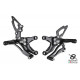 Commandes reculées Bonamici Kawasaki ZX6R et ZX6R 636 -RR 03-04