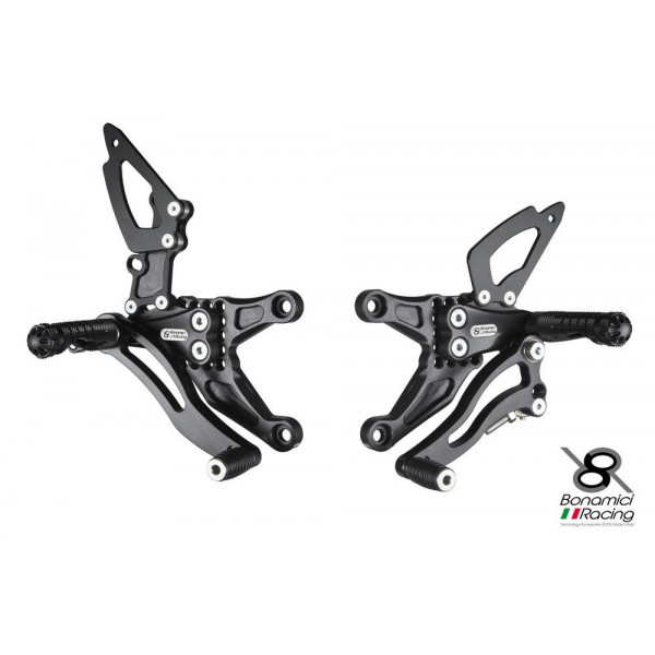 Commandes reculées Bonamici Kawasaki ZX6R et ZX6R 636 -RR 05-06