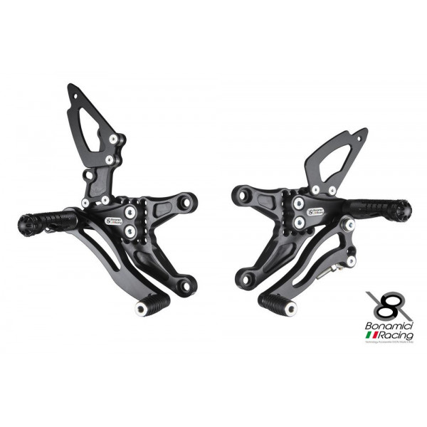 Commandes reculées Bonamici Kawasaki ZX6R et ZX6R 636 -RR 07-08