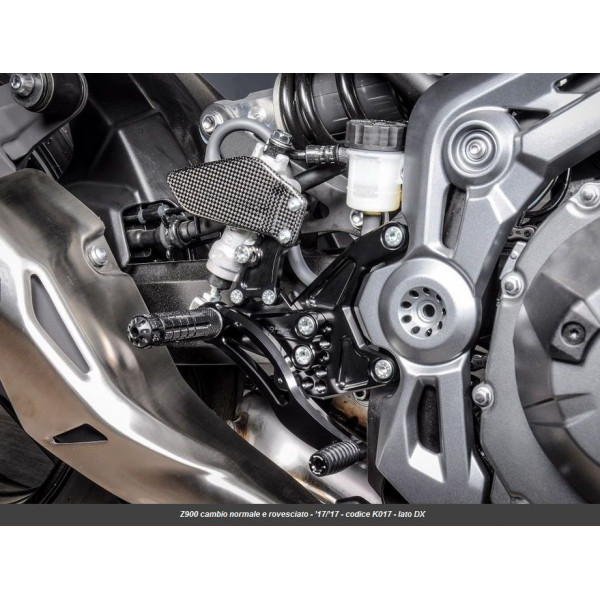 Commandes reculées Bonamici Kawasaki Z 900 17-20