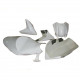 Carénage poly complet Access Composites Kawasaki ER6 Cup 2006-2008  