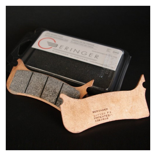 Plaquettes de frein Beringer pour étriers Beringer 1100F2 pour étrier 6 pistons radial