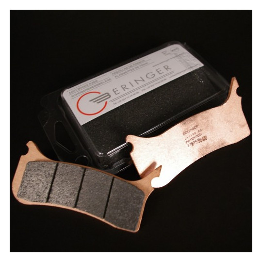 Plaquettes de frein Beringer pour étriers Beringer 1100R2 pour étrier 6 pistons radial