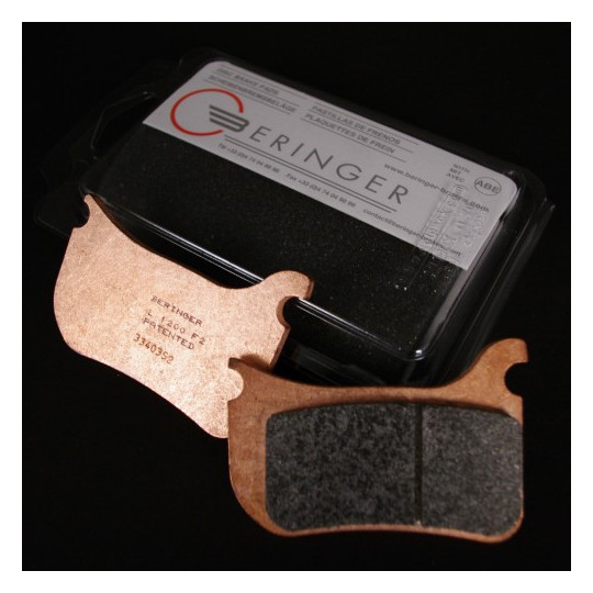 Plaquettes de frein Beringer pour étriers Beringer 1200F2 (usage route) pour étrier 4 pistons radial