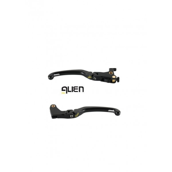 Kit Levier de frein embrayage repliables Alien (flip up) Lightech - Ducati Panigale/Streetfighter/Monster/Diavel