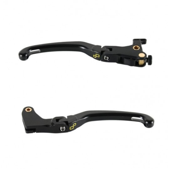 Kit Levier de frein embrayage repliables (flip up) Lightech - Honda CB1000R 18/CBR600RR 07-18/CBR1000RR 08-20