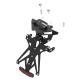 Support de plaque réglable Lightech BMW C600 sport - 12-15 - (avec éclairage de plaque)