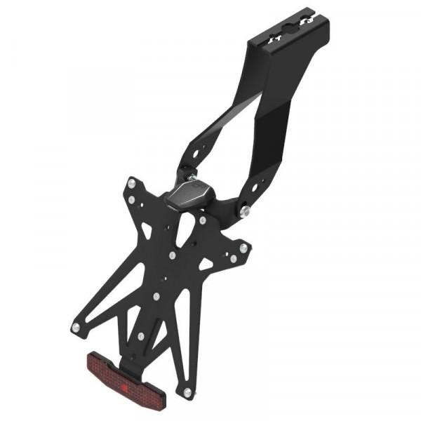 Support de plaque réglable Lightech Ducati - Ducati 848 - 1098 - 1198 07-11 (avec éclairage de plaque)